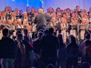 Bayside Carols Bill and some of choir